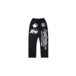 PKGoden Hellstar Flare Black Sweatpants