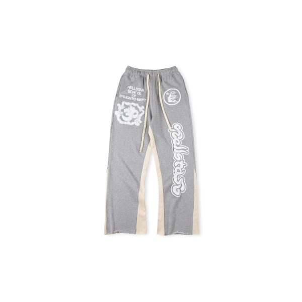 Hellstar Flare Sweatpants Grey