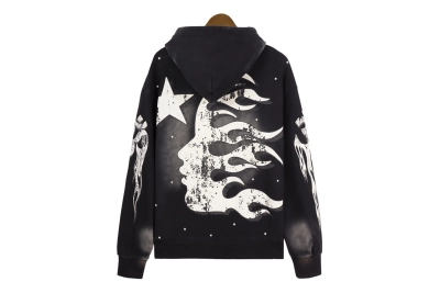 Hellstar Hoodie Black Logo 02