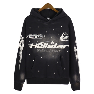 Hellstar Hoodie Black Logo