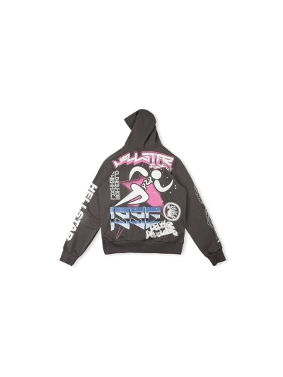  Hellstar Hoodie brown and pink 02