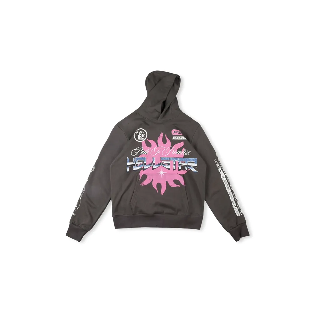 PKGoden Hellstar Hoodie brown and pink