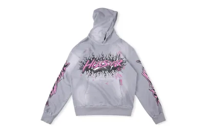  Hellstar Hoodie Flame Grey 01