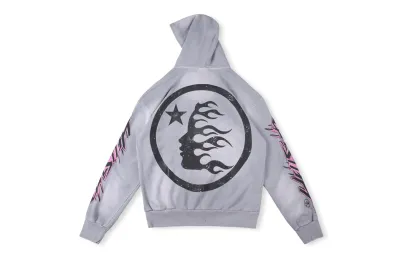  Hellstar Hoodie Flame Grey 02