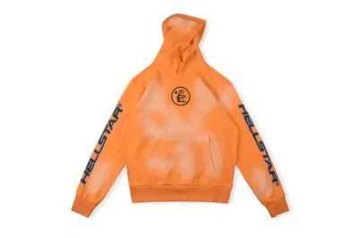  Hellstar Hoodie Orange 01