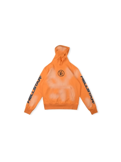  Hellstar Hoodie Orange 01