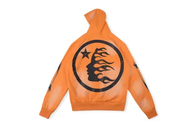  Hellstar Hoodie Orange 02