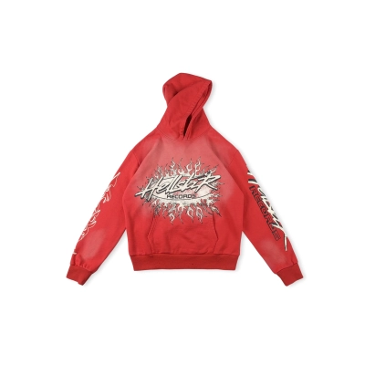 PKGoden Hellstar Hoodie Red 01