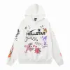 Hellstar Hoodie White and color