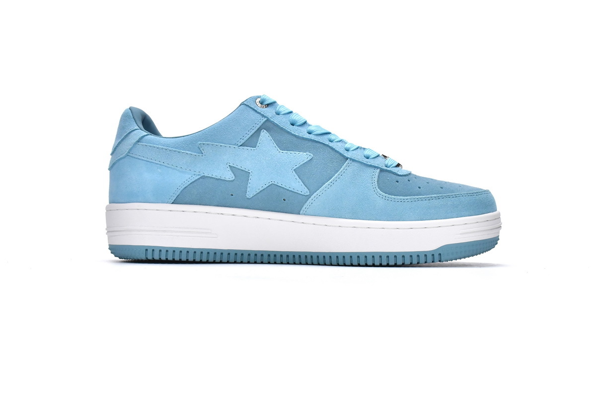 PKGoden A Bathing Ape Bape Sta Low Morandi Blue,1G70-109-0008