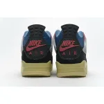 PK GOD Air Jordan 4 Retro Union Off Noir