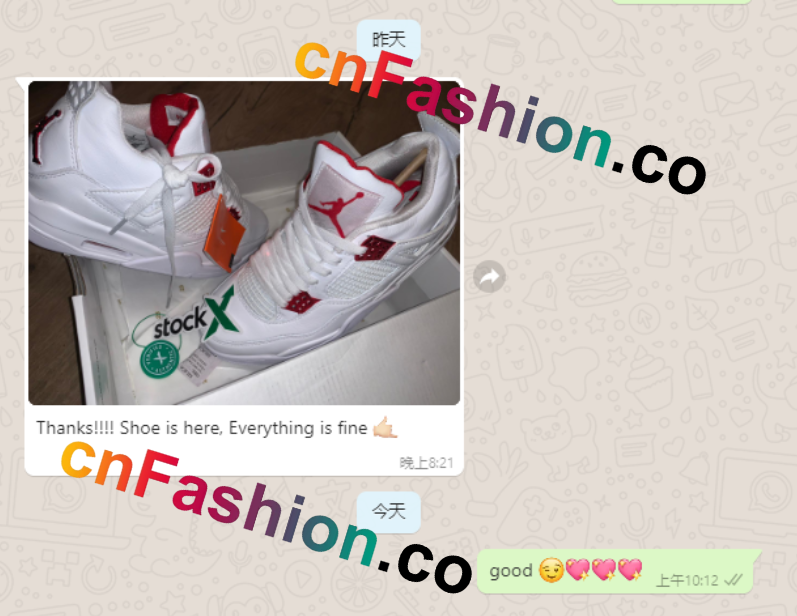 PKGoden Air Jordan 4 Retro Metallic Red