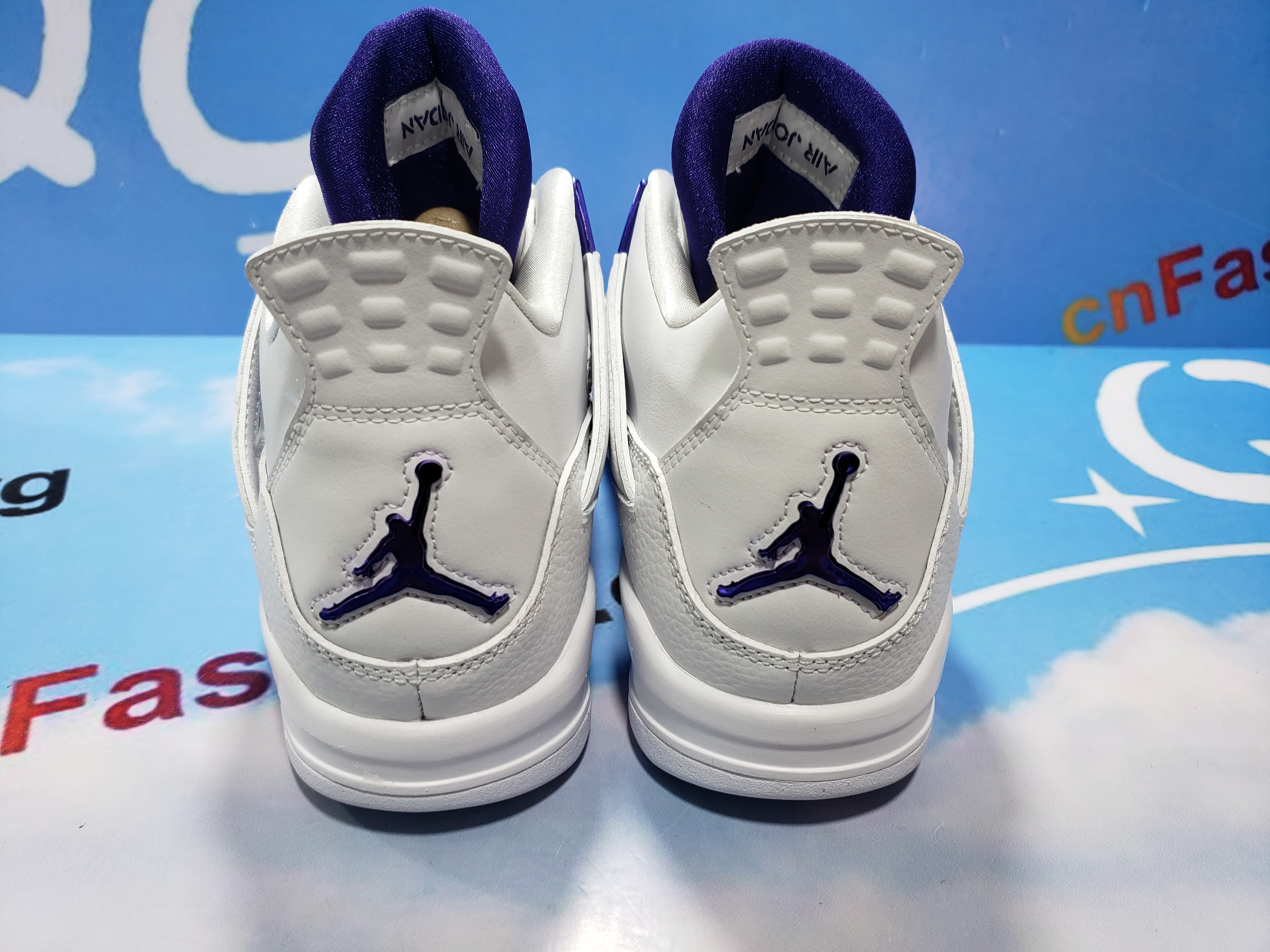 PKGoden Air Jordan 4 Retro Metallic Purple