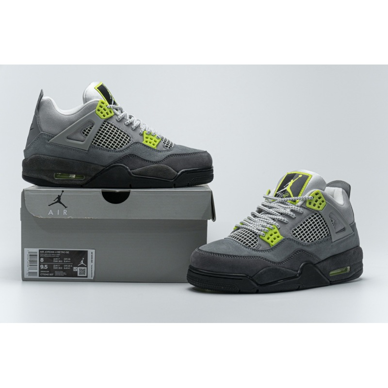 PKGoden Jordan 4 Retro SE 95 Neon