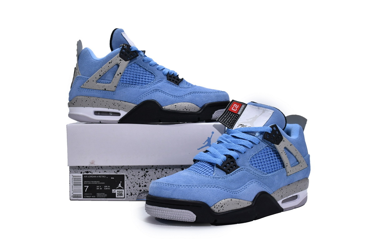 OG Jordan 4 Retro University Blue