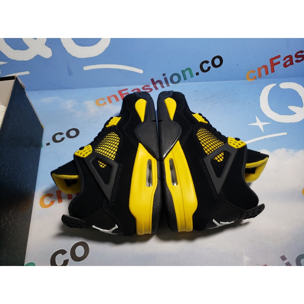 PKGoden Jordan 4 Retro Thunder 308497-008