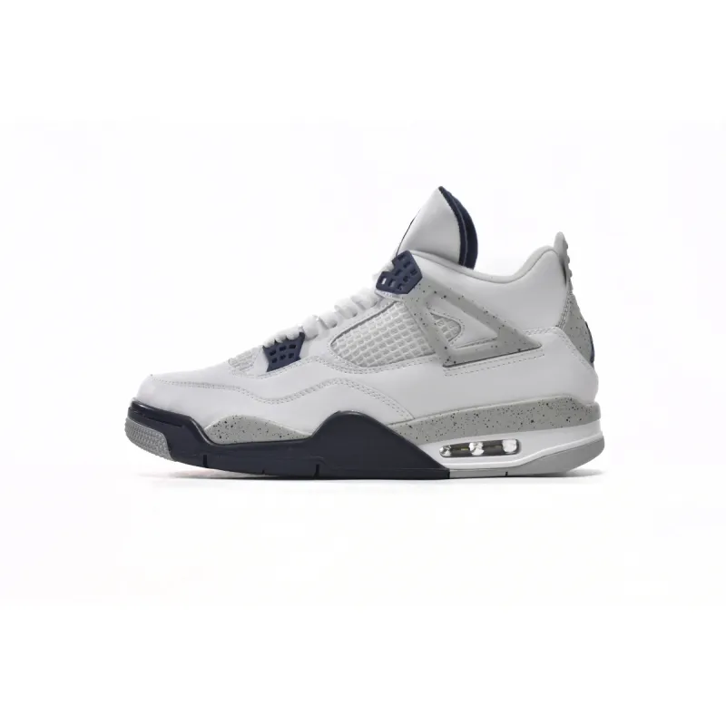 OG Jordan 4 Retro White Midnight Navy,DH6927-140