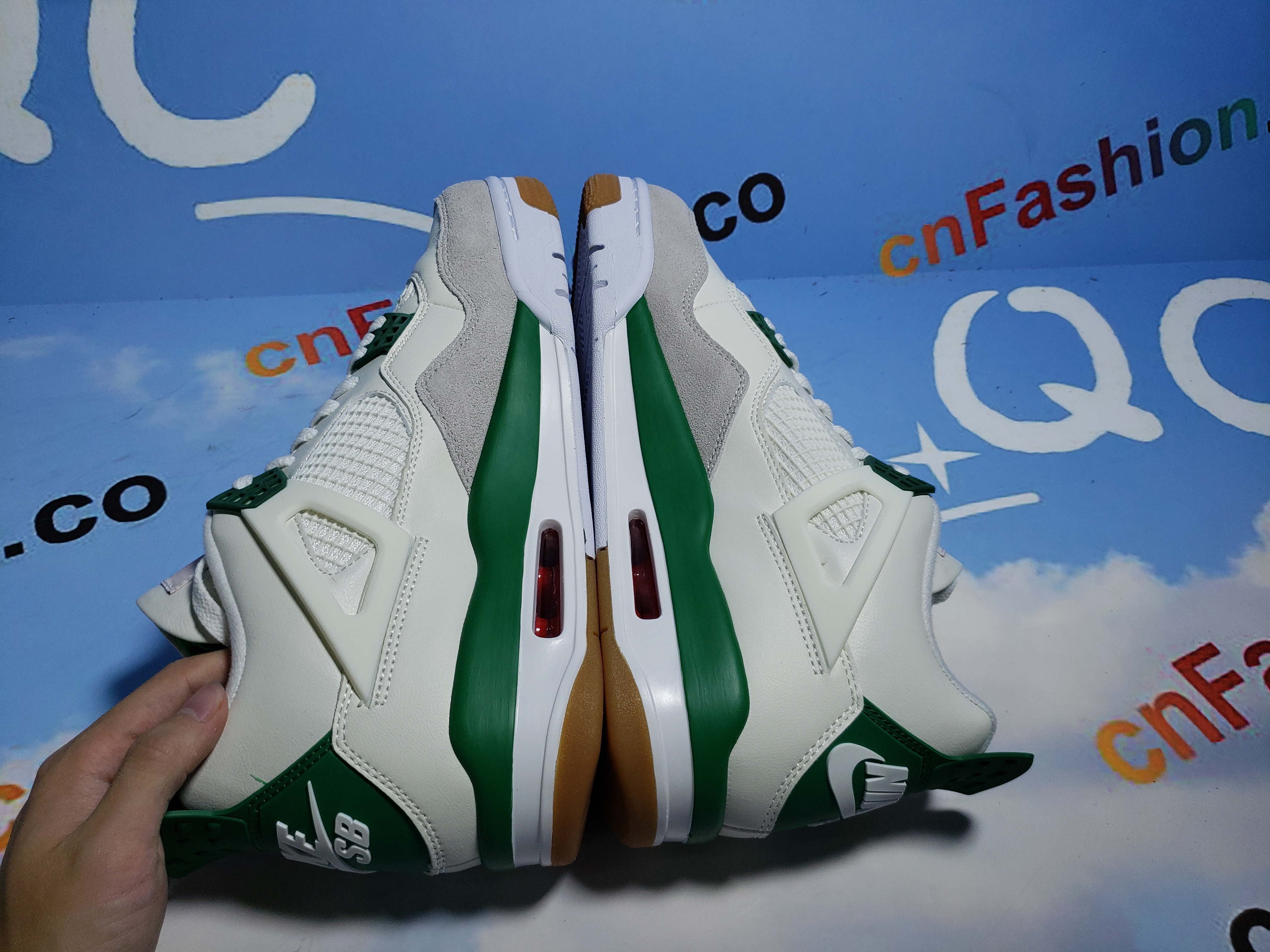 PKGoden Jordan 4 Retro SB Pine Green,DR5415-103
