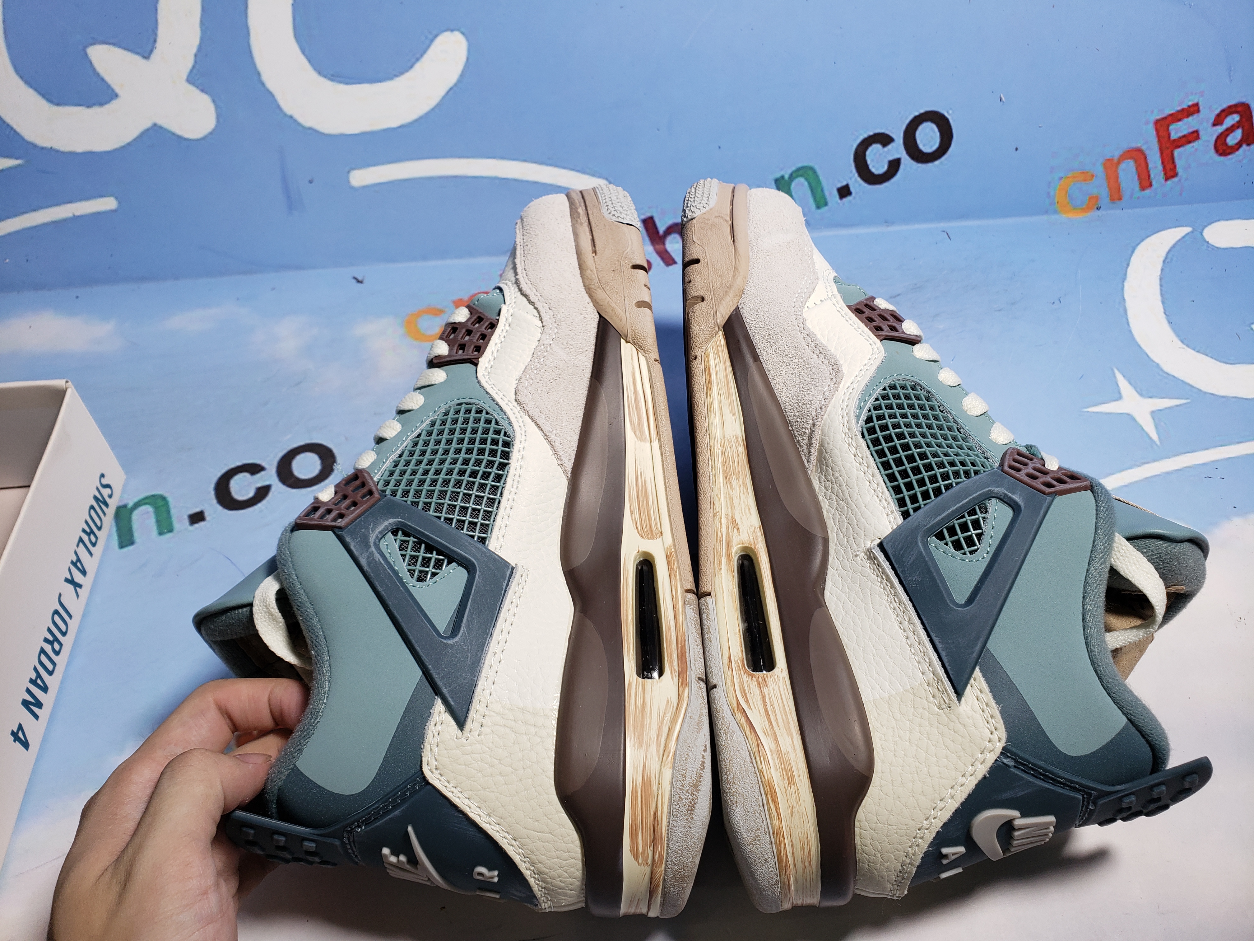 PKGoden Jordan 4 snorlax 