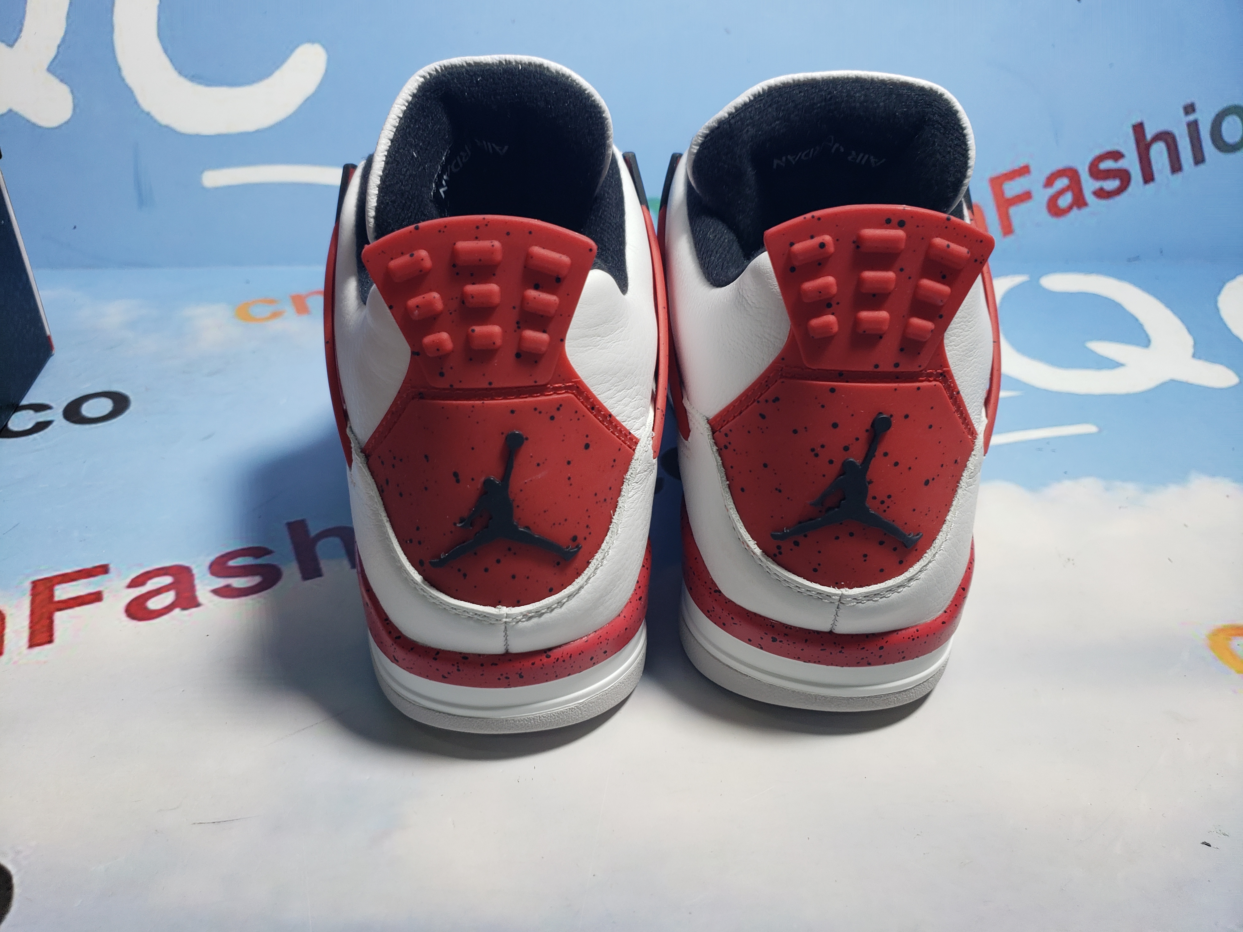 PKGoden  Air Jordan 4 Red Cement,DH6927-161