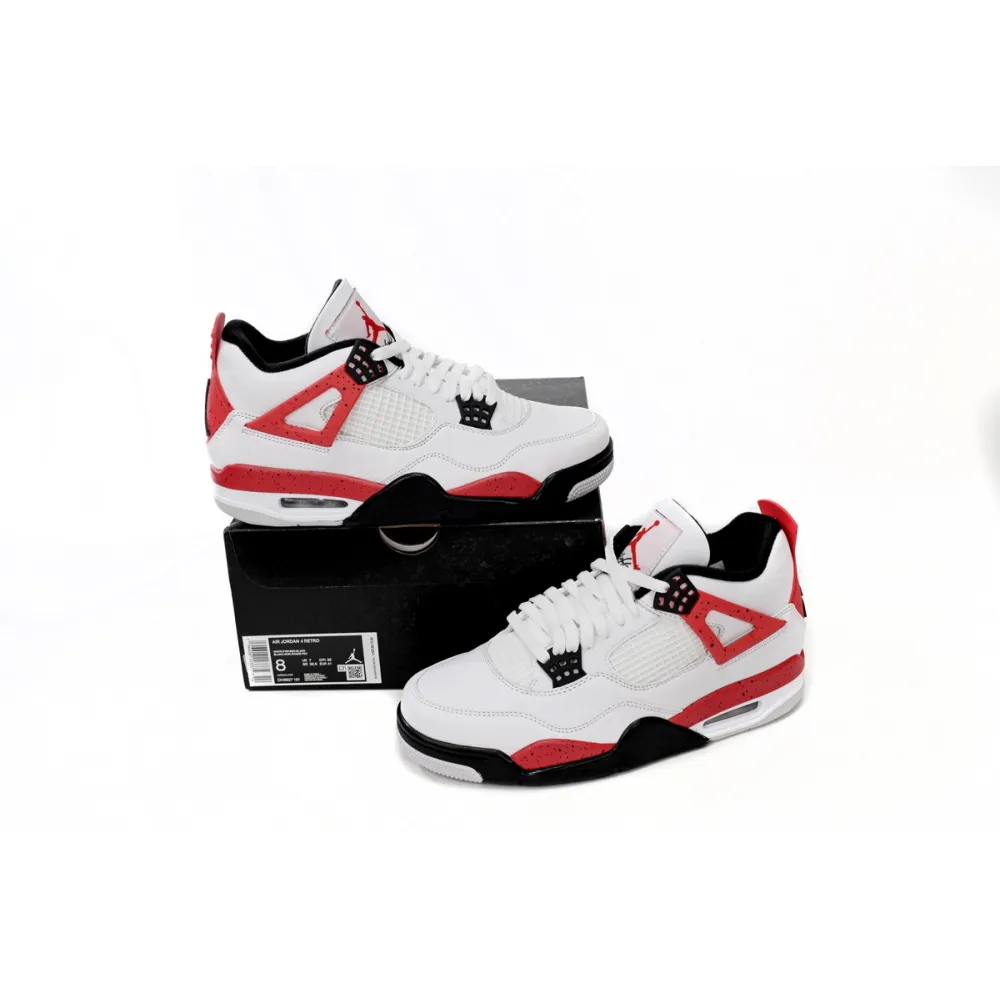 PKGoden  Air Jordan 4 Red Cement,DH6927-161