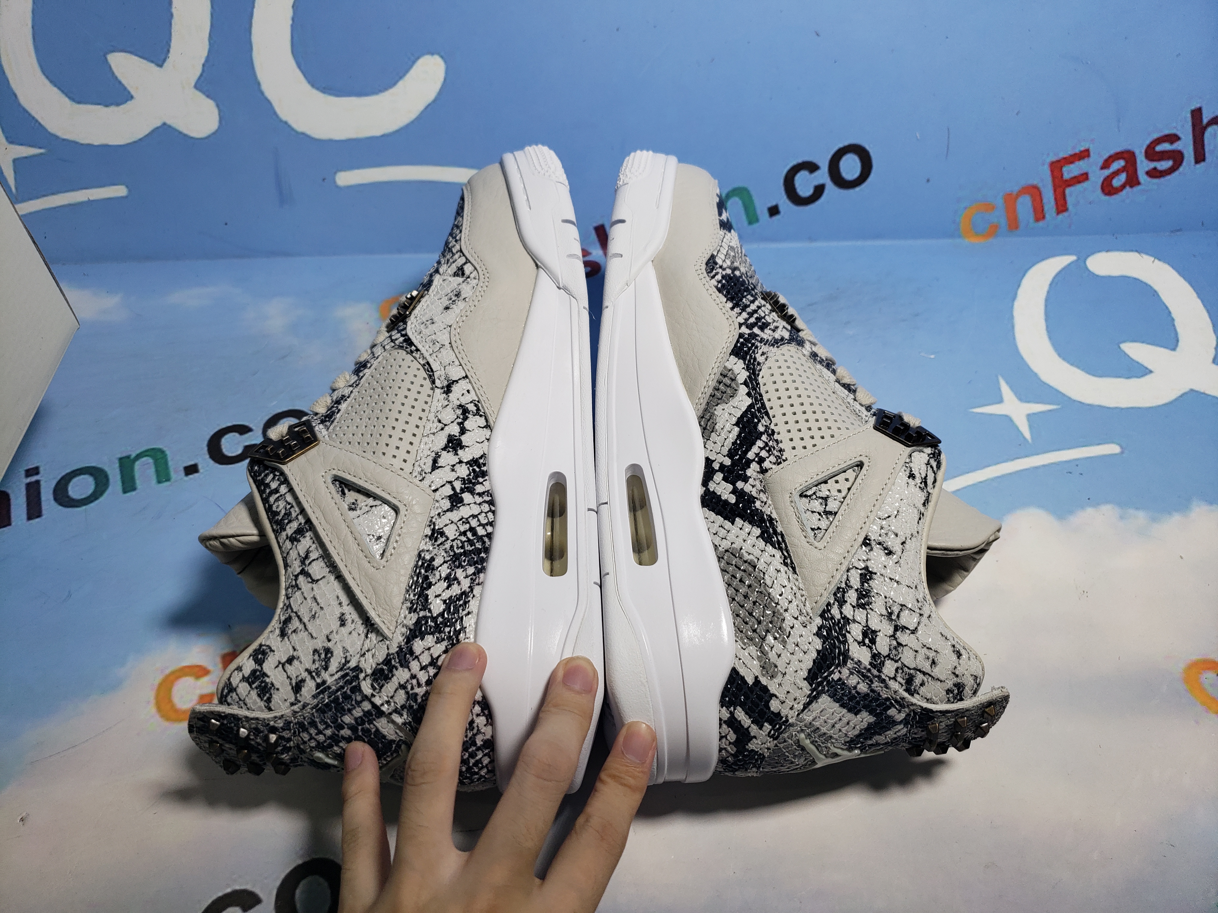 PKGoden Jordan 4 Retro Snakeskin,819139-030