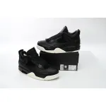 PKGoden Jordan 4 Retro Pony Hair Black,819139-010