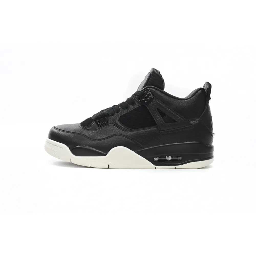 PKGoden Jordan 4 Retro Pony Hair Black,819139-010