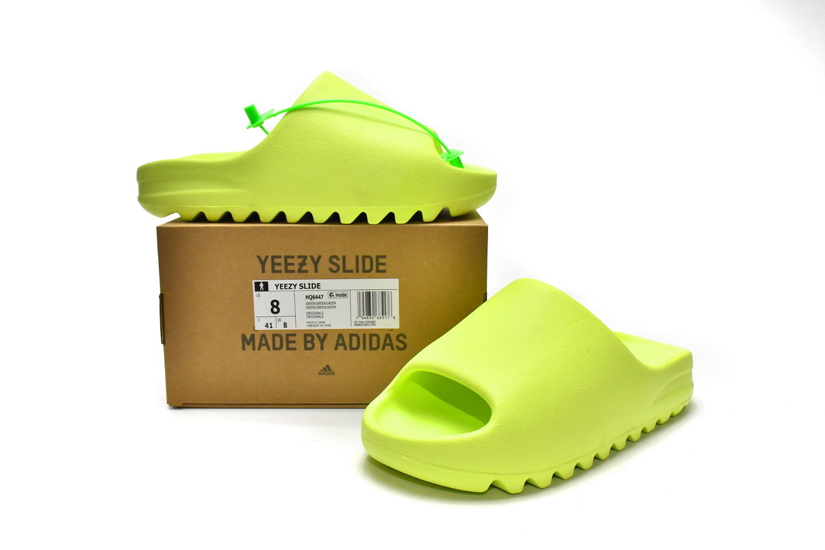 BMLin Yeezy Slide Glow Green,HQ6447