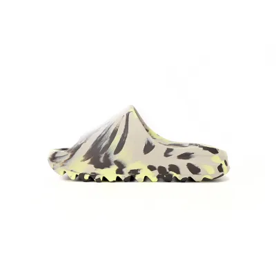 BMLin Yeezy Slide Enflame Oil Painting Ink Yellow,FZ5899 01