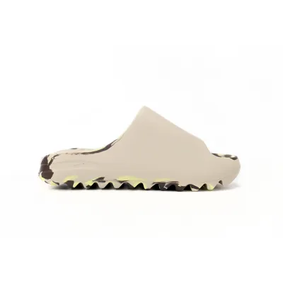 BMLin Yeezy Slide Enflame Oil Painting Ink Yellow,FZ5899 02