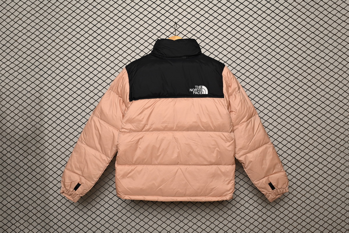 clothes - PKGoden The North Face Splicing White And Pink