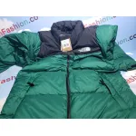 clothes - PKGoden The North Face Splicing White And Green