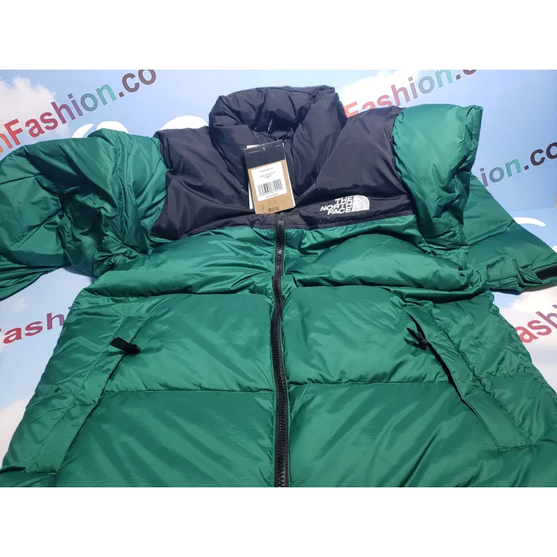 clothes - PKGoden The North Face Splicing White And Green