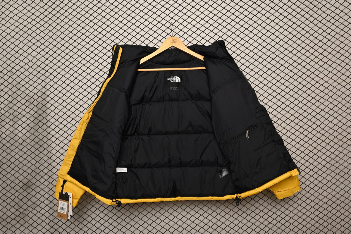 clothes - PKGoden The North Face Splicing White And Yellow