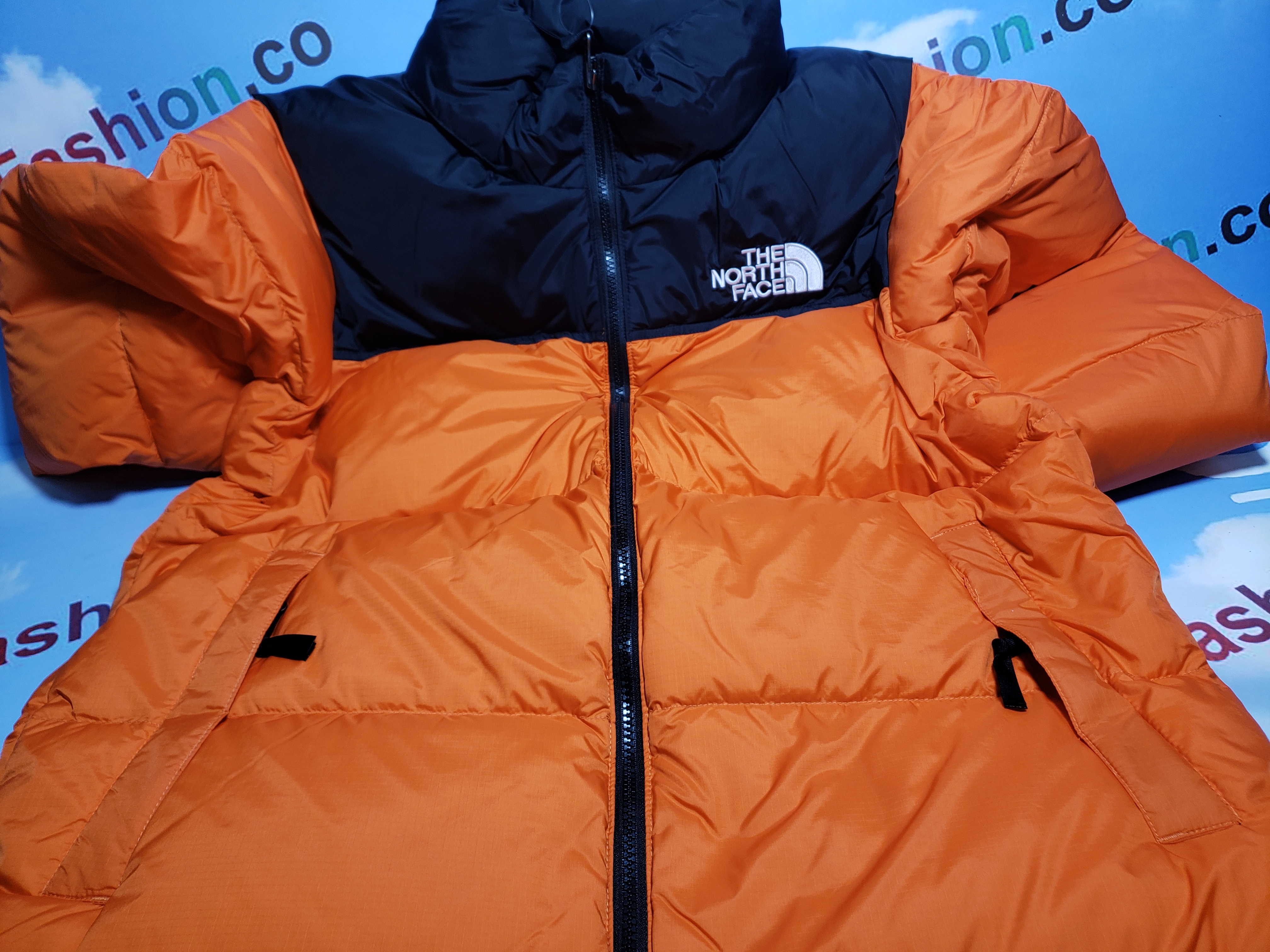 clothes - PKGoden The North Face 1996 Splicing Orange