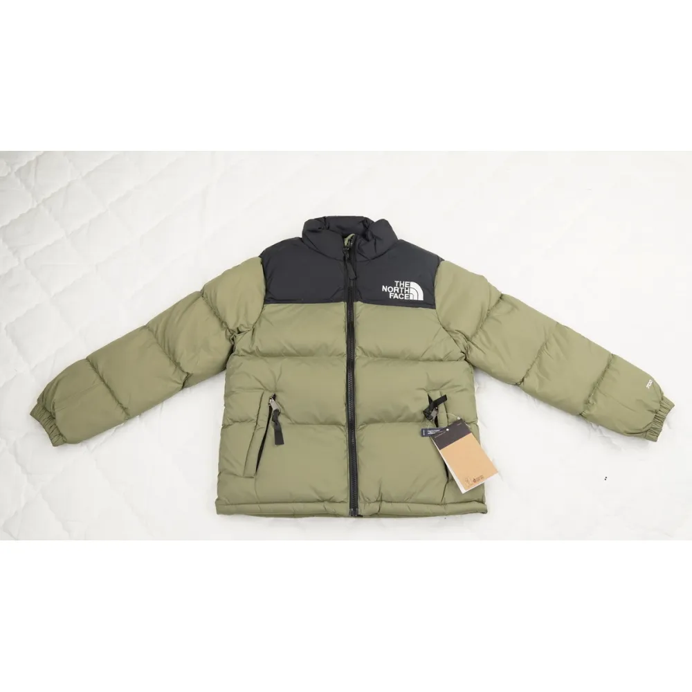 clothes - PKGoden kids The North Face Black and Blackish Mustard Green