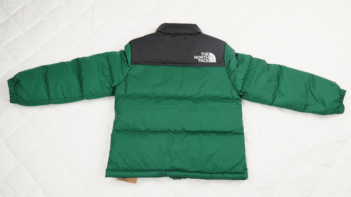 clothes - PKGoden kids The North Face Black and Blackish Green