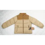 clothes - PKGoden The North Face 1996 Splicing White And Wheat