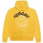 SP5DER Worldwide Classic Yellow Hoodie(M)