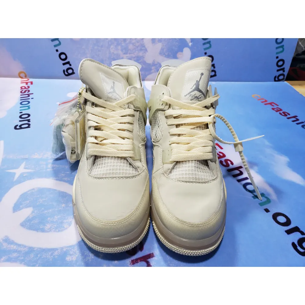 OG Jordan 4 Retro Off-White Sail (W)