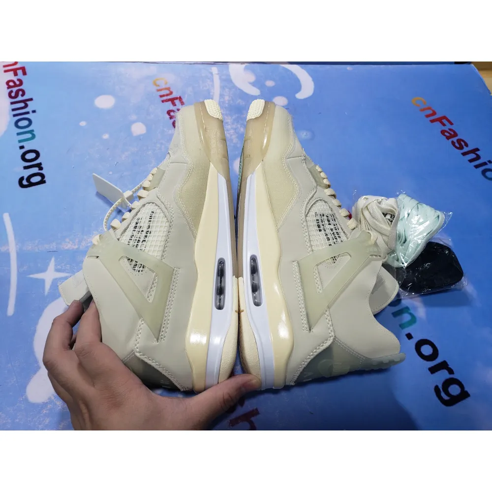 OG Jordan 4 Retro Off-White Sail (W)