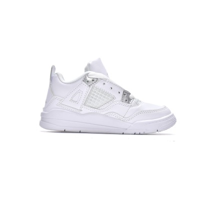 Jordan 4 kids shoes | Air Jordan 4 Retro PS Pure Money,308499-100 01