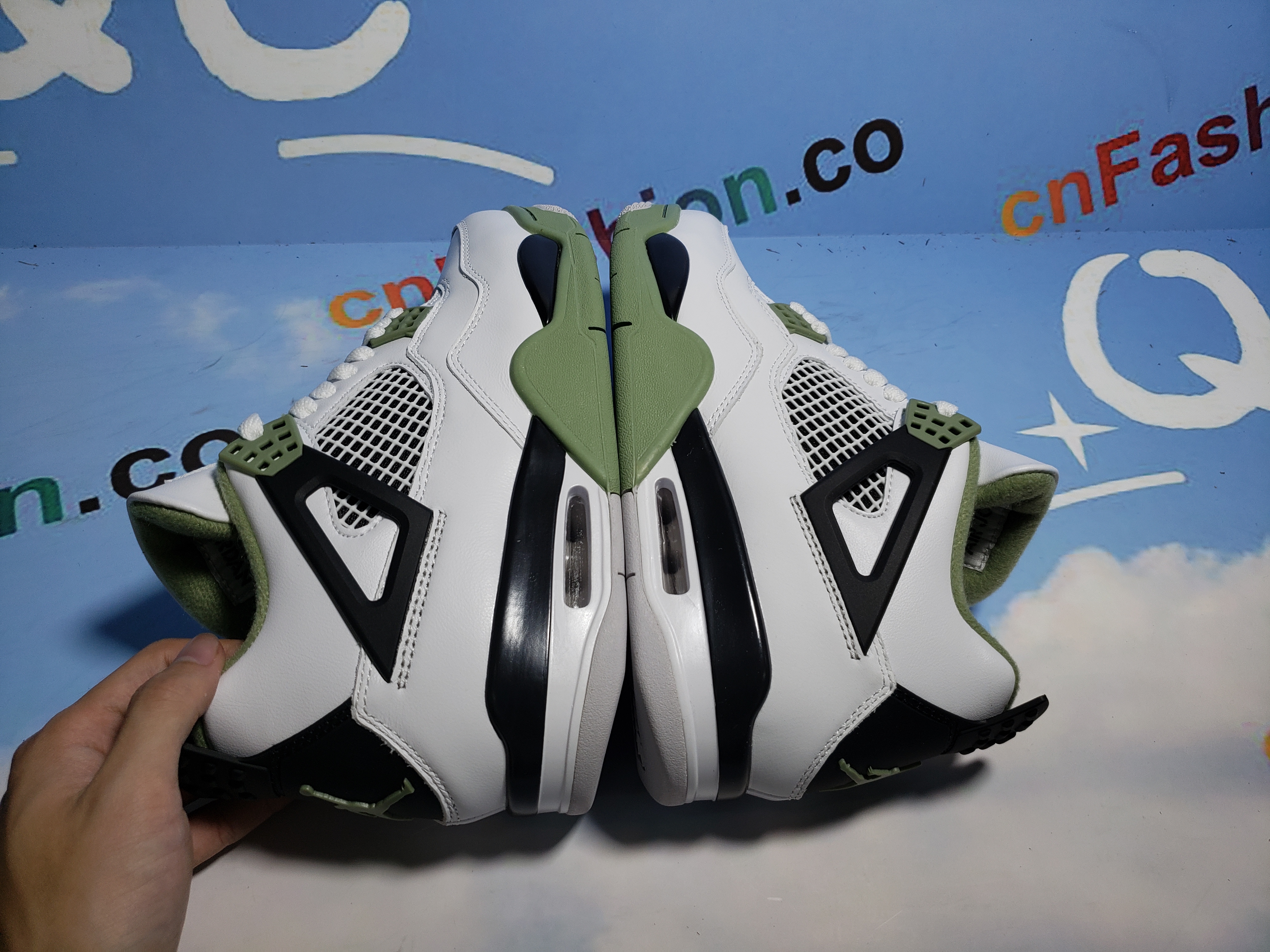 PKGoden Jordan 4 Retro Seafoam (W) AQ9129-103