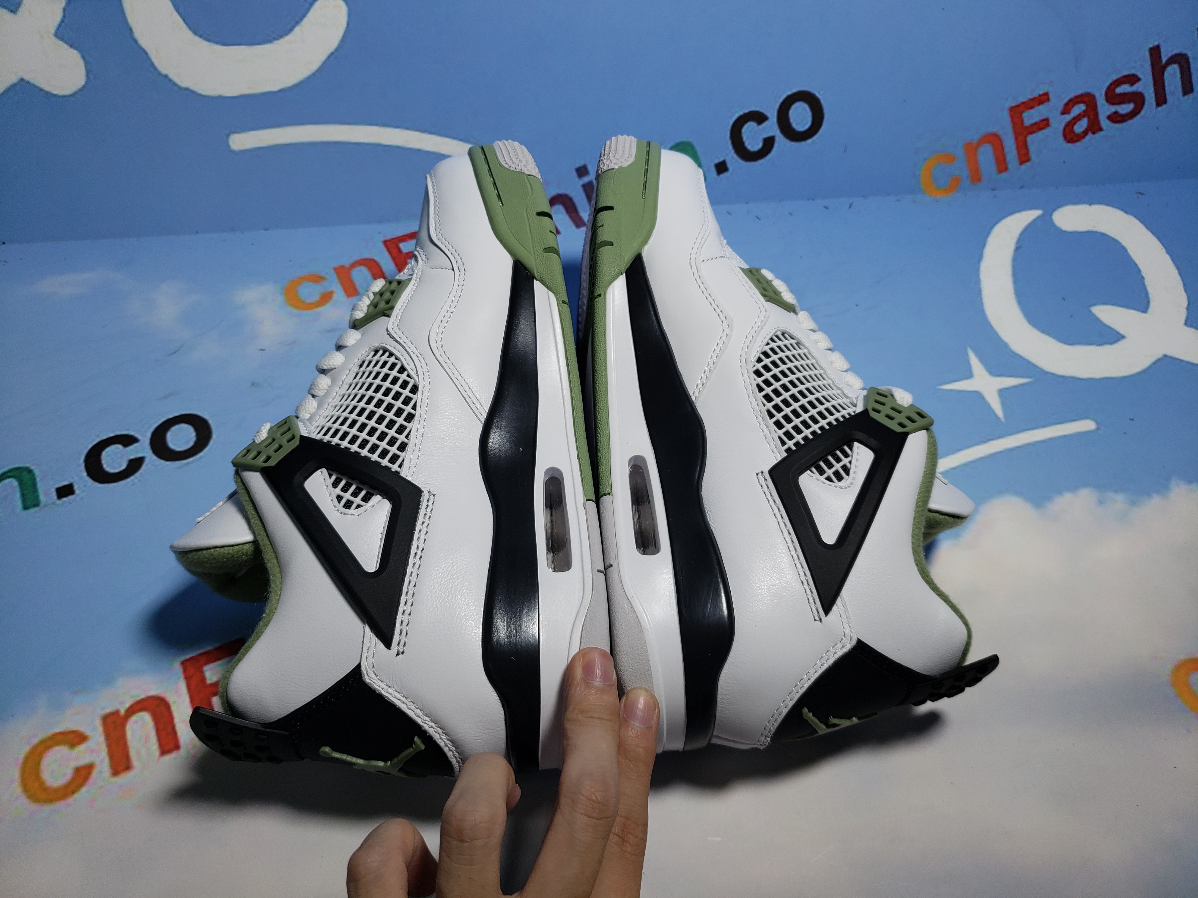PKGoden Jordan 4 Retro Seafoam (W) AQ9129-103
