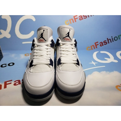 PKGoden Jordan 4 Retro White Midnight Navy,DH6927-140 02