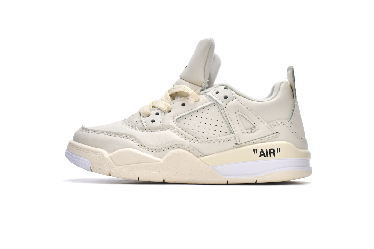 Jordan 4 kids shoes | Air Jordan 4 Retro PS Sail,CV9388-100