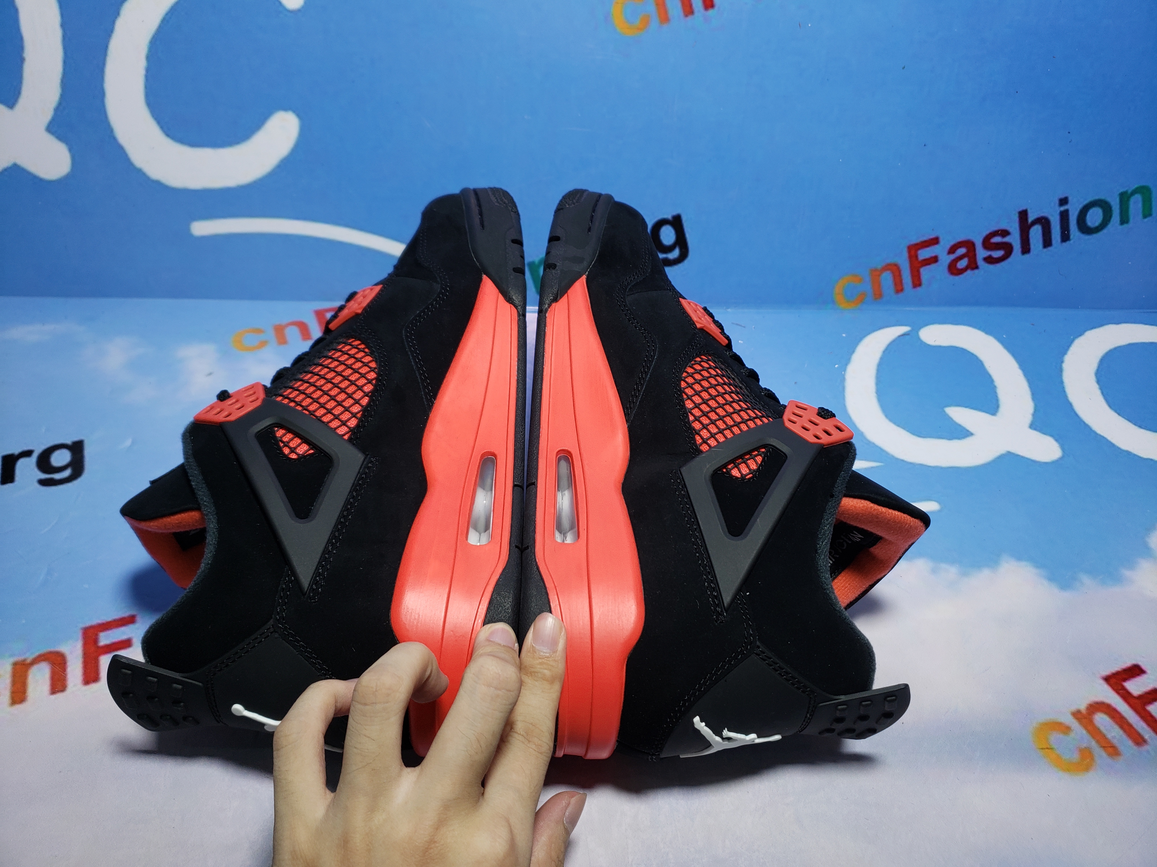 PKGoden Jordan 4 Retro Red Thunder  CT8527-016