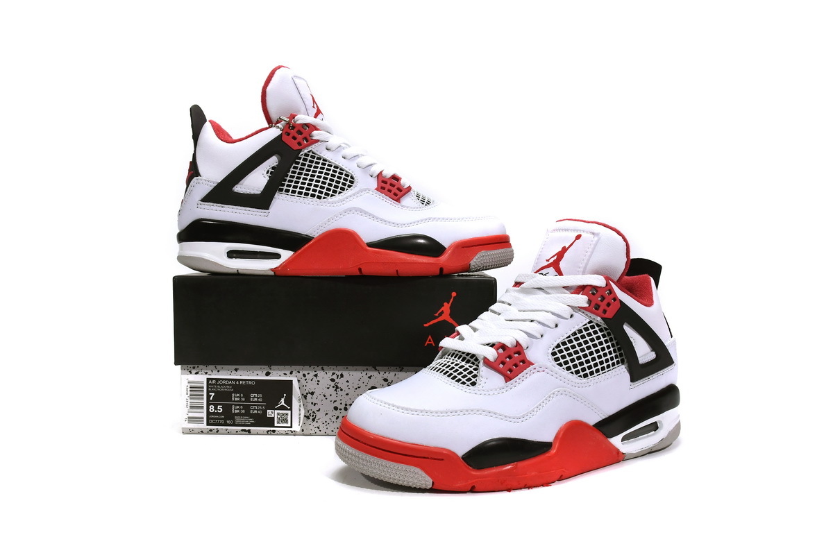 OG Jordan 4 Retro Fire Red 