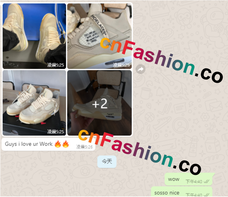 PKGoden Jordan 4 Retro Off-White Sail,CV9388-100